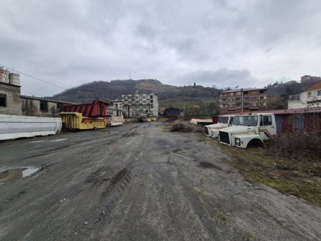 1553 m² land for rent with industrial development in TRABZON GÖZALAN