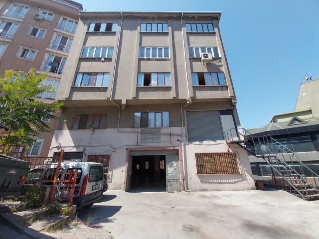 350 m² MANUFACTORY FOR RENT IN ISTANBUL KAĞITHANE SEYRANTEPE