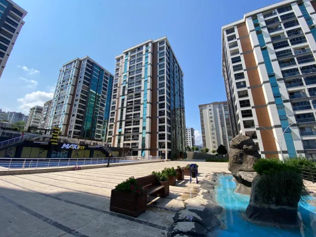 4+1 FURNISHED APARTMENT FOR RENT IN TRABZON AKÇAABAT SOGUTLU AK TOWERS