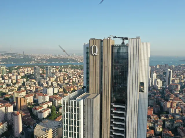 QUASAR İSTANBUL'DA 3+1 SATILIK LOFT DUBLEKS DAİRE