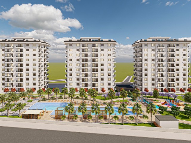 1+1 APARTMENT FOR SALE IN BESTHOME GAZIPASA PROJECT