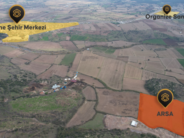 LAND FOR SALE ON ÇANAKKALE EZİNE GEYİKLİ ROAD