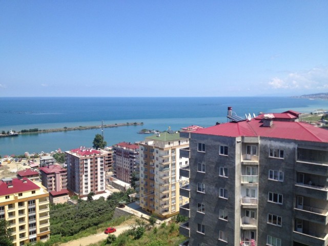 4+1 FURNISHED RENTAL APARTMENT WITH SEA VIEW IN TRABZON YOMRA SANCAK SAFIR RESIDENCES